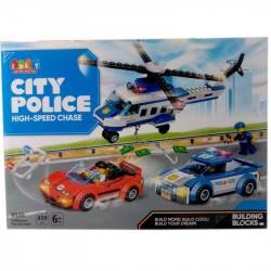 439PCS City Police Building Blocks